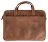 Accezz Borsa per laptop in pelle da 16 pollici - Cognac Anteprima dell’immagine prodotto 11