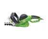 A green and black electric hedge trimmer is shown against a white background. Produktbild-Vorschau