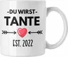 Trendation - Tante Du Wirst Tante 2022 Geschenk Produktbild-Vorschau 1