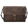LEONHARD HEYDEN Pelle borsa a tracolla laptop bag con Anteprima dell’immagine prodotto 10