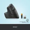 Logitech Lift Left Vertical Ergonomic Mouse - GRAPHITE Produktbild-Vorschau 45