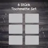 Tischset 6x45x30 cm Platzset Tischmatte Platzmatte Produktbild-Vorschau 4