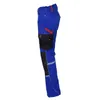 TERRAX WORKWEAR Herren Arbeitshose  Bundhose, Royal, Rot , Produktbild-Vorschau 2