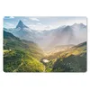 MuchoWow® Mauspad Mousepad Berge - Pflanzen - Landschaft Produktbild-Vorschau 1