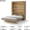 Schrankbett 160 x 200 Vertikal BC-12 Artisan Eiche LENART Produktbild-Vorschau 3