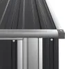 Vidaxl Casetta da giardino 118,5x97x209,5 cm zincata Stahl Anteprima dell’immagine prodotto 7