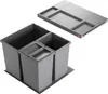 Système Hailo Allegro 3 bacs à déchets, poubelle de cuisine Voir les images du produit 6