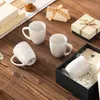 VANCASSO Becher Set, 4-tlg Steingut Tassen, 420ml Produktbild-Vorschau 8