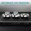 Kamera Linsenschutz Glas Set mit Schmucksteinen für Samsung Produktbild-Vorschau 8