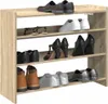 vidaXL Botník Sonoma dub 80x25x62 cm Materiál na bázi dřeva Náhled obrázku produktu 2