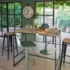 Bar-esstisch "edena" akazie metall l115cm  - Atmosphera Produktbild-Vorschau 5