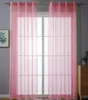 2er-Pack Ösen Gardinen Transparent Vorhang Set Wohnzimmer Produktbild-Vorschau 1