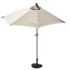 Parasol demi-rond Parla, demi-parasol balcon, UV 50+ Voir les images du produit 7