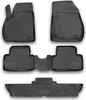 2011-2019 Opel Zafira C 7 posti tappetini TPE nero 5 pz Anteprima dell’immagine prodotto 14