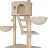 lionto Kratzbaum mit Deckenspanner, 230-250 cm großer Produktbild-Vorschau 3