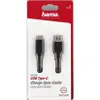 Hama Lade-/Datenkabel, USB Type-C - USB-3.1-A-Stecker, 1 m, Produktbild-Vorschau 2