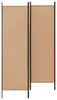 vidaXL Paravent 4 panneaux Beige 200 x 180 cm Tissu Voir les images du produit 2