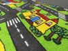 120x120 cm Detský kusový koberec City life štvorec Náhľad obrázku produktu 2