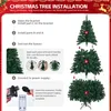 Künstlicher Weihnachtsbaum 180cm Tannenbaum mit Beleuchtung Produktbild-Vorschau 4