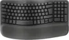 Logitech WAVE KEYS, schwarz - Kabellose ergonomische Produktbild-Vorschau 1