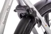 A close-up view of a bicycle lock and part of the frame. Produktbild-Vorschau