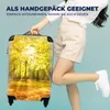 MuchoWow® Koffer Handgepäck Trolley Rollkoffer Kleine Produktbild-Vorschau 4