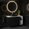 RODAN | Mobile Sotto Lavabo - Nero e Bianco - 80 cm - Con Anteprima dell’immagine prodotto 2