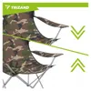 Trizand 27518 Klappbarer Angelsessel mit Sonnendach Produktbild-Vorschau 4