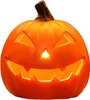 Beleuchtete LED-Halloween-Kürbislaterne – Leuchtende Produktbild-Vorschau 2