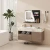 Puluomis Badspiegel 80x60, LED Badezimmerspiegel mit Produktbild-Vorschau 9