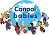 Children of different ethnicities holding hands around a globe with the brand name "Canpol babies" on it. Produktbild-Vorschau