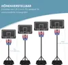 SPORTNOW Basketballständer 182-213 cm Basketballkorb mit Produktbild-Vorschau 4