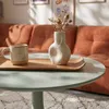 Runder Couchtisch, 70 cm Durchmesser, grün - Oviala Fancy Produktbild-Vorschau 3