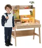 Zimilo Kinderschreibtisch aus Massivholz, Höhenverstellbar, Produktbild-Vorschau 1
