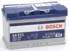 BOSCH S4 E11 Starterbatterie 12V 80Ah 800A/EN L4 für VW Produktbild-Vorschau 6