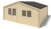 Abri de jardin en bois - 36m2 - 6x6m - Ep. 40mm - Couleur: Voir les images du produit 6