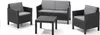 Keter Chicago 004 - Set of kleiner Tisch (graphit/grau) Produktbild-Vorschau 1