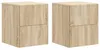 vidaXL, comodini da parete, 2 pezzi, effetto legno Sonoma, Anteprima dell’immagine prodotto 2