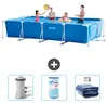 Rechteckiger Frame Pool - 450x220x84 cm - 4-teilig S21258 Produktbild-Vorschau 1