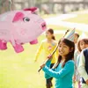 Relaxdays Pinata Schwein, zum Aufhängen, Kinder, Mädchen & Produktbild-Vorschau 3