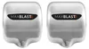 MAXBLAST 2-delige set automatische handdroger, roestvrij Productafbeelding-voorbeeld 1