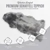 Echtes Lammfell 100cm Schaffell 100 % Naturfell – Produktbild-Vorschau 3