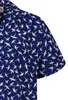 Paradise Found Hawaiihemd Tom Selleck "Dragonfly" in Blau Produktbild-Vorschau 3