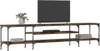 vidaXL TV skříňka Smoked Oak 201x35x45 cm Materiál dřevo a Náhled obrázku produktu 3