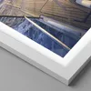 Gerahmtes Poster - Weißer Rahmen - Segelboot Meer - 91,5x61 Produktbild-Vorschau 2