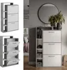 Výklopník na boty Vicco Orlando Bílá/beton 80 x 128.3 cm se Náhled obrázku produktu 2