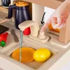 Große Kinderküche mit Licht, Sound, Dampf und Wasserhahn – Produktbild-Vorschau 5