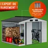 GARDEBRUK® Abri de jardin métal XXL 5m² fondation Voir les images du produit 2