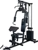A black multi-gym fitness machine is shown against a white background. Produktbild-Vorschau
