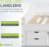 Juskys Funktionsbett Nalu 90x200 cm - Holz Bett mit Produktbild-Vorschau 3